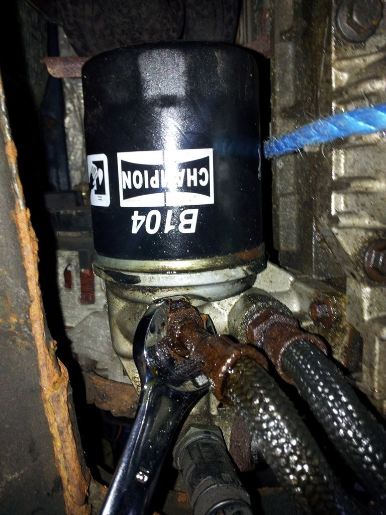 How to replace the oil cooler oil pipes. Forums